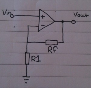 Non-inverting amplifier